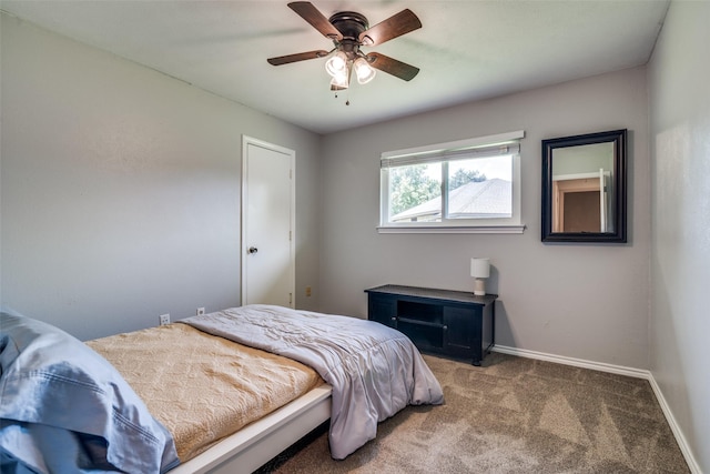 913 Lake Meadows Dr, Rockwall, TX 75087 - bedroom featuring carpet and ceiling fan