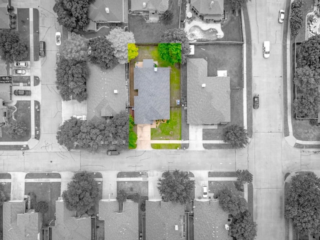 5117 Forest Lawn Dr, Mckinney, TX 75071 - view of property location featuring property parcel outlined