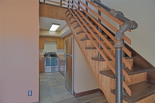 1704 Baird Farm Cir Unit 4207, Arlington, TX 76006 - stairs featuring baseboards