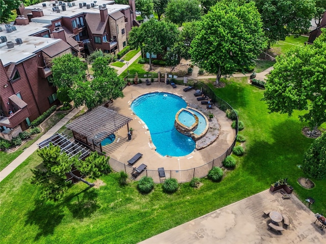 1704 Baird Farm Cir Unit 4207, Arlington, TX 76006 - view of pool featuring a pool with connected hot tub