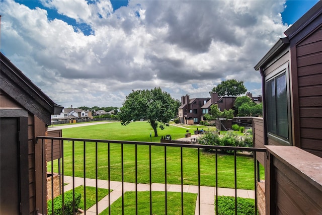1704 Baird Farm Cir Unit 4207, Arlington, TX 76006 - balcony with a residential view