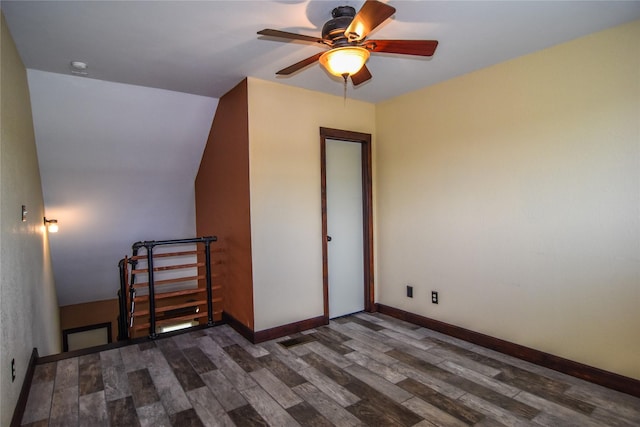 1704 Baird Farm Cir Unit 4207, Arlington, TX 76006 - bonus room featuring dark wood finished floors and a ceiling fan