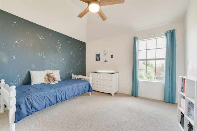 1021 Springtown St, Forney, TX 75126 - bedroom featuring carpet flooring and a ceiling fan