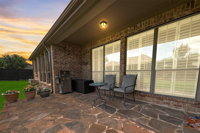 1021 Springtown St, Forney, TX 75126 - view of patio / terrace featuring grilling area