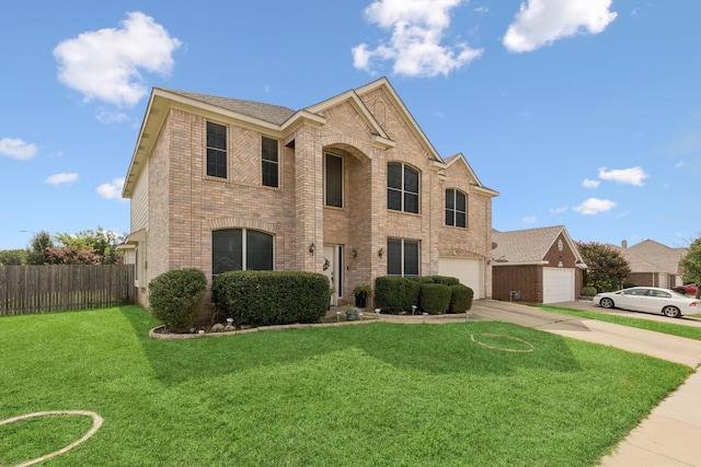 8501 Viridian Ln, Fort Worth, TX 76123 - traditional home featuring brick siding and driveway