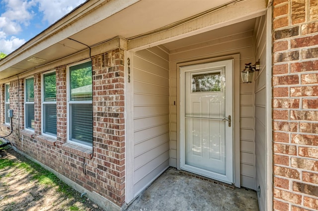 308 Crowe Dr, Euless, TX 76040 - property entrance featuring brick siding