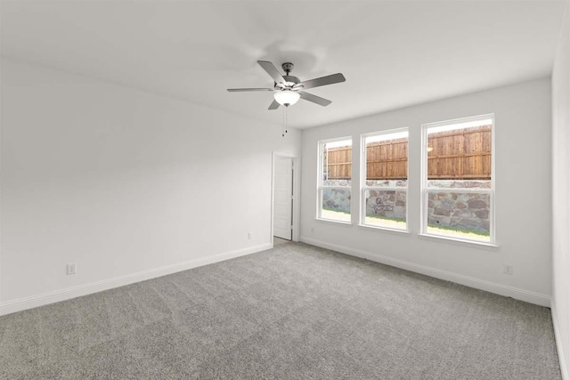318 Boston, Princeton, TX 75407 - carpeted empty room with a ceiling fan and baseboards