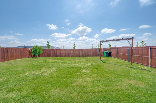 1221 Rivers Creek Ln, Little Elm, TX 75068 - view of fenced backyard