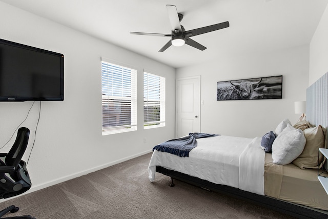 418 Madison Way, Princeton, TX 75407 - bedroom with carpet flooring and a ceiling fan