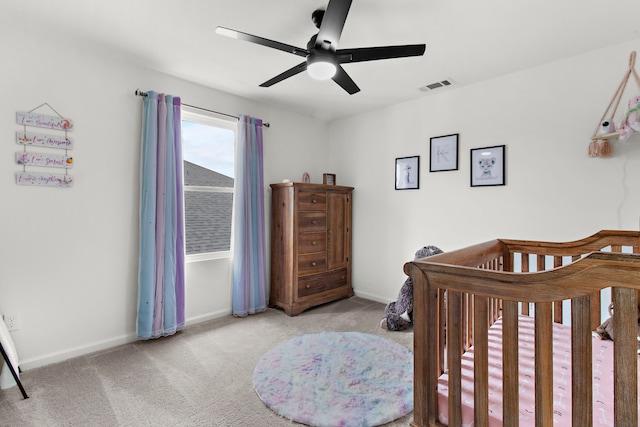 418 Madison Way, Princeton, TX 75407 - bedroom with carpet flooring and a ceiling fan