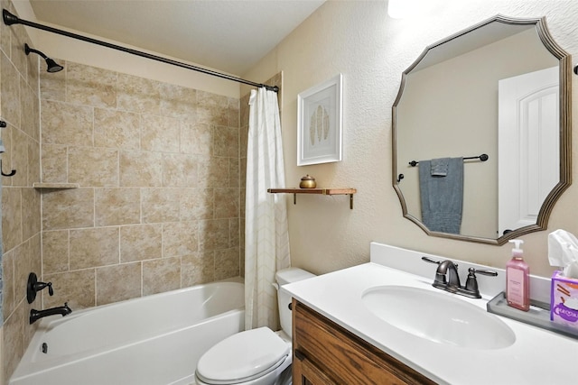 10704 Parnell Dr, Mckinney, TX 75072 - bathroom featuring shower / bath combo and vanity