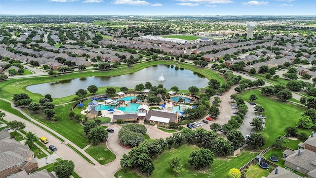 10704 Parnell Dr, Mckinney, TX 75072 - aerial overview of property's location with nearby suburban area
