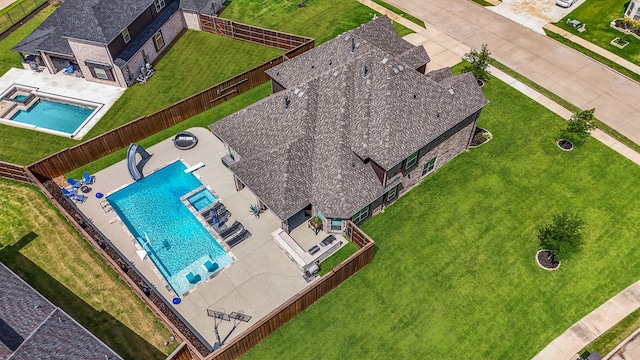 180 Highbridge Ln, Prosper, TX 75078 - view of subject property with a pool area