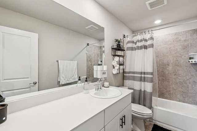 1560 Glacier Rdg, Royse City, TX 75189 - bathroom featuring vanity, shower / tub combo, and tile patterned floors