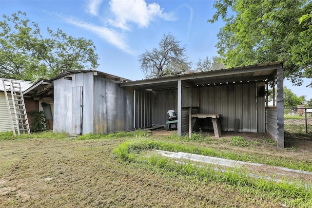 221 E 7th St, Weatherford, TX 76086 - view of pole building