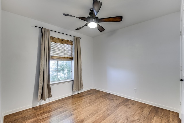 700 Stanford Dr, Waxahachie, TX 75165 - unfurnished room featuring wood finished floors and a ceiling fan