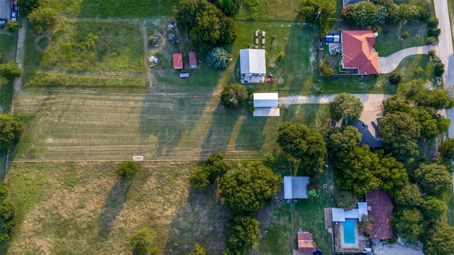 4030 Walnut Ln, Midlothian, TX 76065 - aerial view of property's location with rural landscape