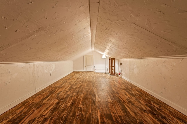 814 N Ollie St, Stephenville, TX 76401 - bonus room featuring wood finished floors and lofted ceiling