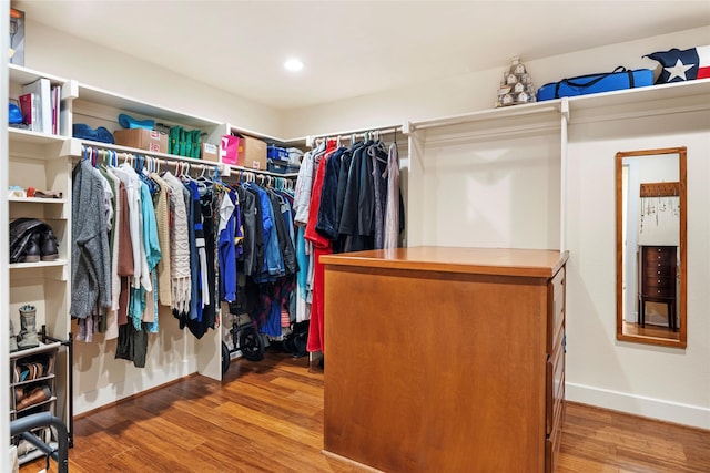 750 Emerald Sound Blvd, Oak Point, TX 75068 - spacious closet with wood finished floors