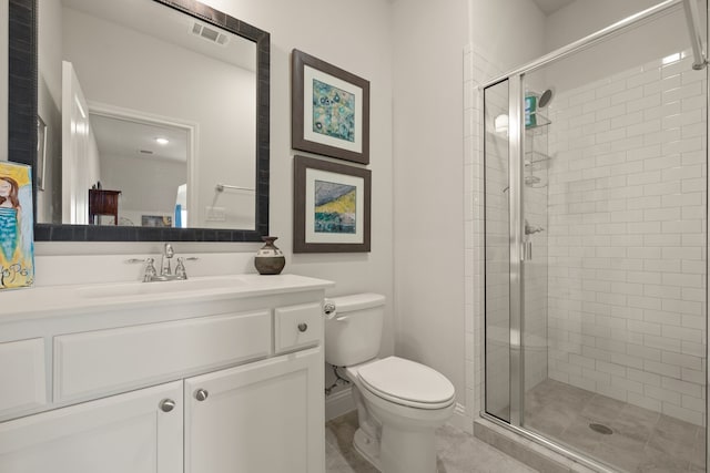 1105 Denton Creek Dr, Justin, TX 76247 - full bath featuring a stall shower and vanity