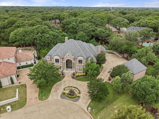 5106 Oak Ln, Arlington, TX 76017 - view of subject property with a forest