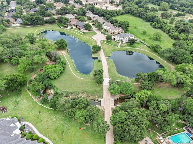 5106 Oak Ln, Arlington, TX 76017 - aerial overview of property's location featuring a large body of water