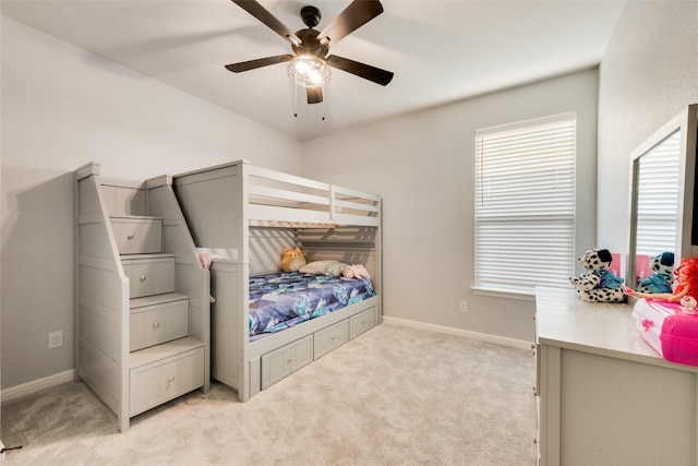 1424 Archway Ct, Fort Worth, TX 76247 - bedroom featuring light colored carpet and ceiling fan