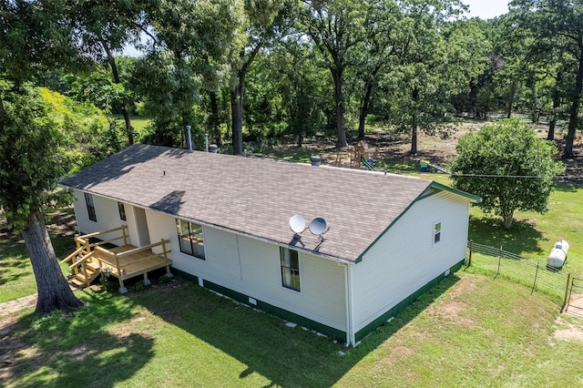 103 Irvin Ln, Mount Vernon, TX 75457 - view from above of property