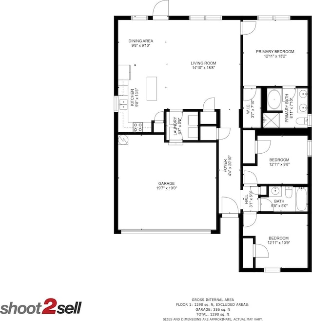 3109 Layla Creek Dr, Little Elm, TX 75068 - view of home floor plan