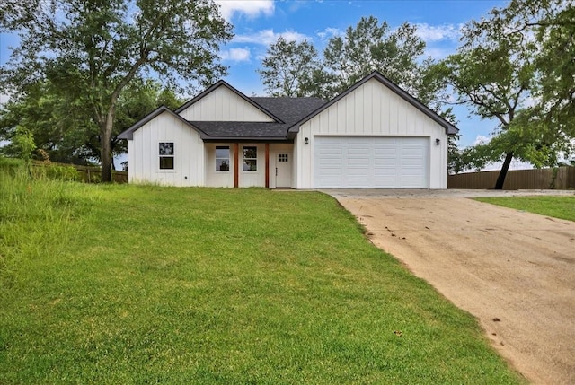 1002 E Main, Whitehouse, TX 75791 - modern inspired farmhouse featuring roof with shingles, a garage, driveway, and board and batten siding