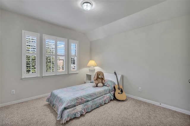 3537 Navarro Way, Frisco, TX 75034 - bedroom with carpet and vaulted ceiling