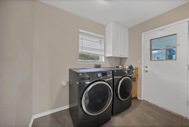 7329 Yolanda Dr, Fort Worth, TX 76112 - washroom featuring separate washer and dryer and baseboards