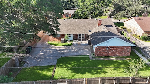 7329 Yolanda Dr, Fort Worth, TX 76112 - aerial view of property and surrounding area