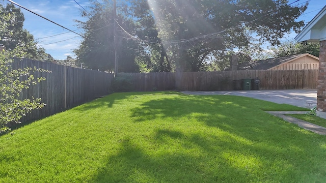 7329 Yolanda Dr, Fort Worth, TX 76112 - view of fenced backyard
