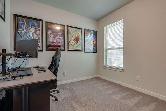 14613 Martin Creek Cv, Fort Worth, TX 76262 - carpeted office featuring healthy amount of natural light