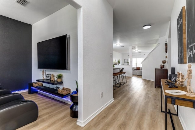 7113 Wavecrest Way, Fort Worth, TX 76179 - living area with wood finished floors and baseboards
