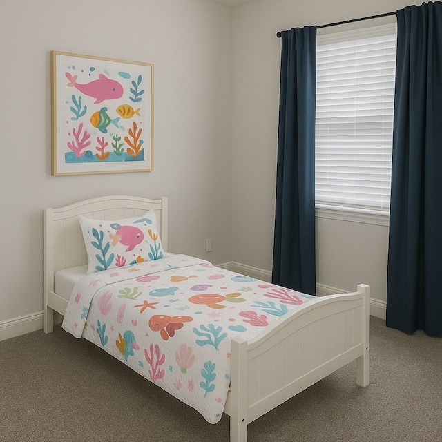 617 Saragosa Ct, Mckinney, TX 75071 - carpeted bedroom with baseboards