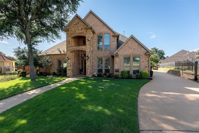 2 Pond View Ct, Mansfield, TX 76063 - french country style house featuring brick siding
