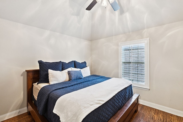 2778 Hidden Knoll Trl, Frisco, TX 75034 - bedroom with wood finished floors and a ceiling fan