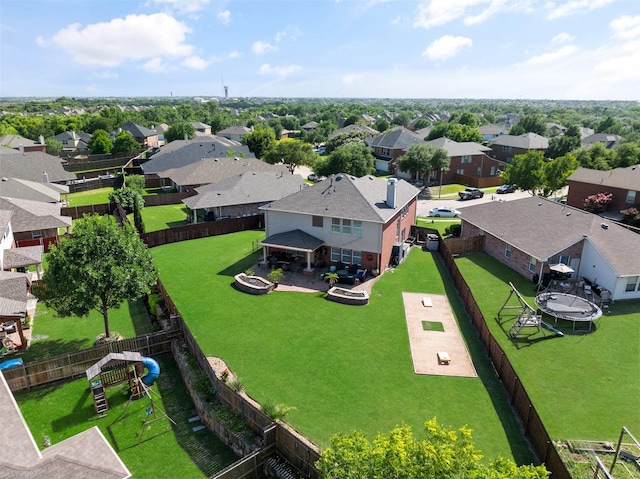 2115 Highland River Dr, Wylie, TX 75098 - aerial perspective of suburban area