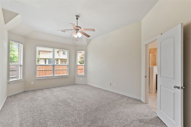 3408 Glen Crest Ln, Denton, TX 76208 - unfurnished room featuring light colored carpet and ceiling fan