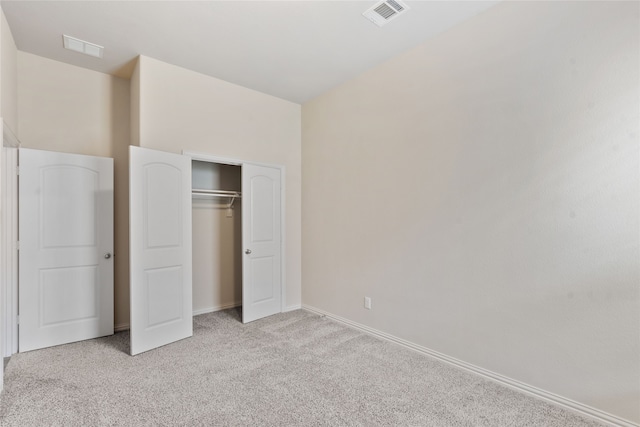 3408 Glen Crest Ln, Denton, TX 76208 - unfurnished bedroom with light carpet and a closet