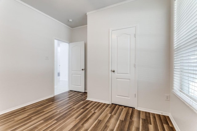 4908 Blue Top Dr, Fort Worth, TX 76179 - unfurnished bedroom featuring wood finished floors and ornamental molding
