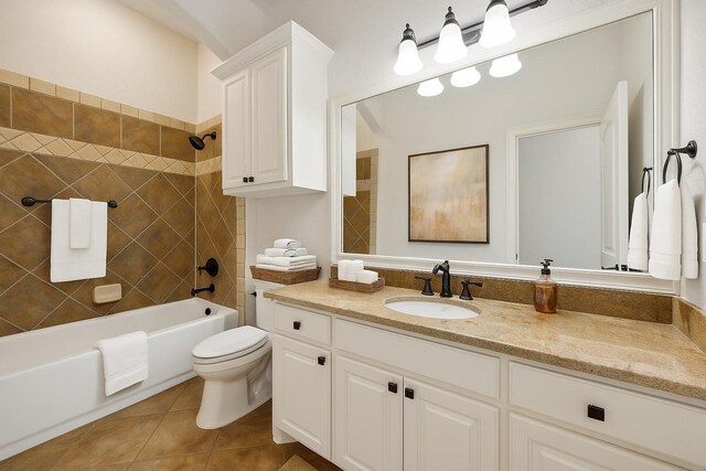 149 Silver Valley Ln, Fort Worth, TX 76108 - full bath featuring vanity,  shower combination, and tile patterned flooring