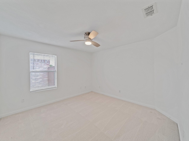 2321 Live Oak Dr, Little Elm, TX 75068 - spare room featuring light colored carpet and a ceiling fan