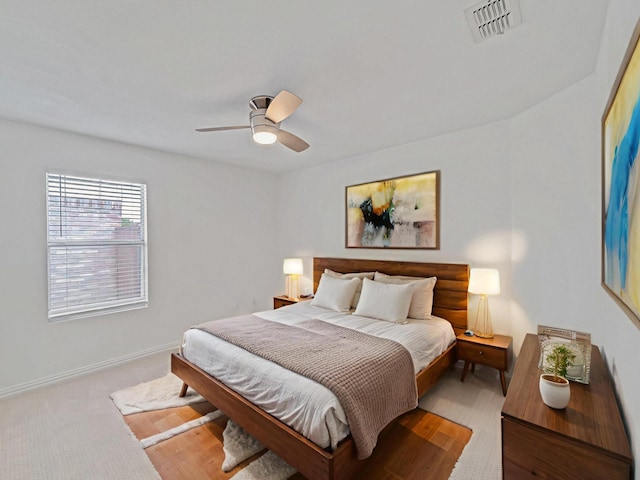 2321 Live Oak Dr, Little Elm, TX 75068 - bedroom with a ceiling fan and carpet flooring