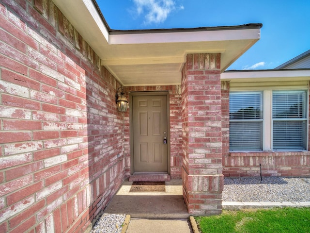 2321 Live Oak Dr, Little Elm, TX 75068 - property entrance with brick siding