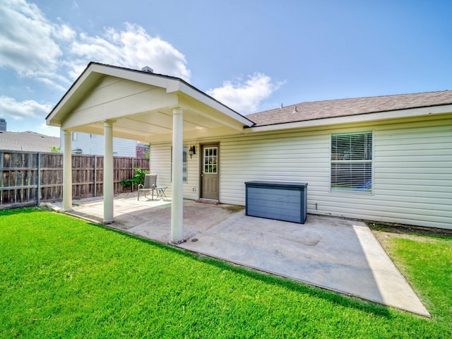 2321 Live Oak Dr, Little Elm, TX 75068 - rear view of property with a patio