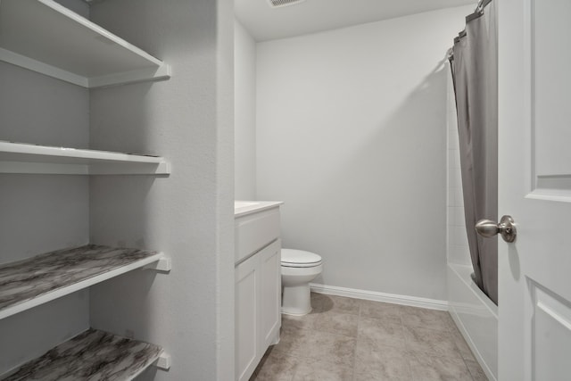5912 Piedrosa Ct, Denton, TX 76226 - bathroom featuring vanity and shower / bath combo with shower curtain