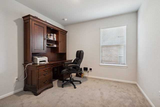 5912 Piedrosa Ct, Denton, TX 76226 - office area featuring light colored carpet
